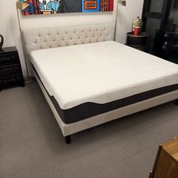 King Mattress + Bed Frame