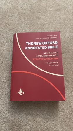 New Oxford Annotated Bible