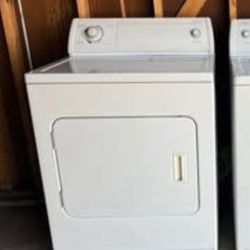 Whirlpool dryer  Model LER4645JQ0 29” W 25 1/4” deep 43” H  Reversible door Commercial Quality Extra Large Capacity   Whirlpool Washer SOLD  Model LSR