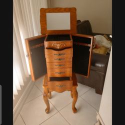 Like New Jewelry Armoire