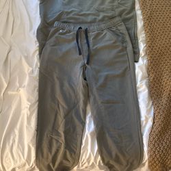 Figs Scrubs Set Male Light Green