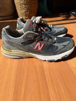 New Balance 993 Coast Guard Made in USA Men’s 11.5 D Navy Gray Red