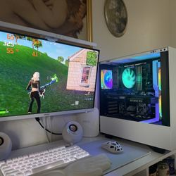 White Gaming Pc Computer Desktop RTX 3060 / i5-11400F