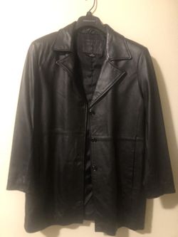 Chamarra de piel genuina size large Mujer