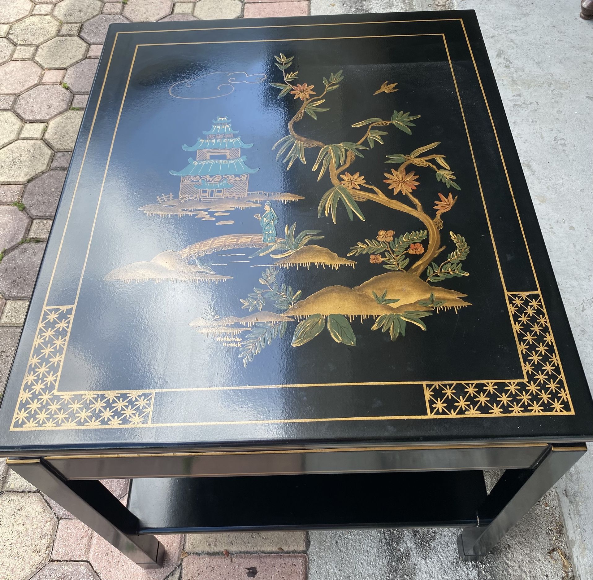 Wooden Side/End Table 