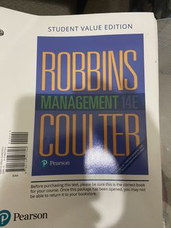 Robbins management 14e coulter