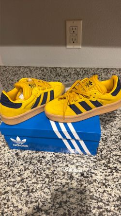 Adidas Samba OG – Yellow/Navy