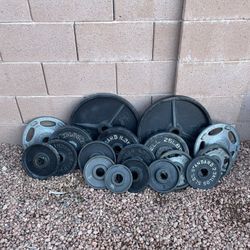 2 Barbell And 297.5lb In Plates 