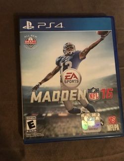 PS4 Madden NFL 16