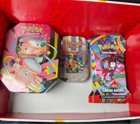 Pokemon moonlit tins & singles