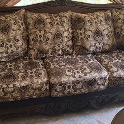 Couches, Chairs, And Tables Set 