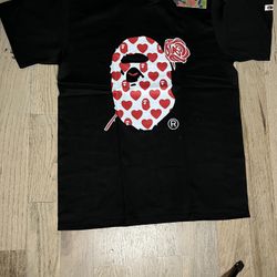 BAPE Shirt (Black/White/Red)