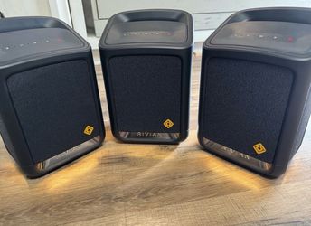 Rivian Camp Speaker Campfire Light/Lantern Excellent Condition-Individual