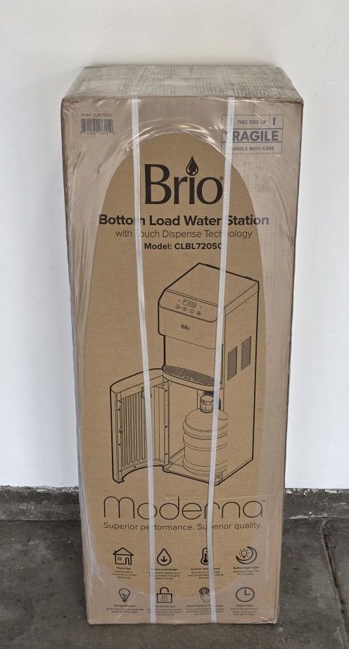 Brio Moderna Self-Cleaning Bottom Load Water Cooler - New