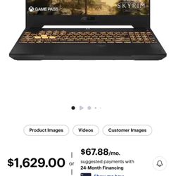RTX4070 Intel i7 Asus High Speed Gaming Laptop
