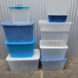 Assorted Storage Bins