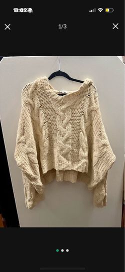 Size large knit sweater