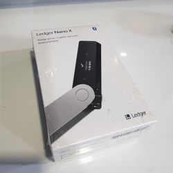 NEW Ledger Nano X Crypto Hardware Wallet - Bluetooth - Onyx Black