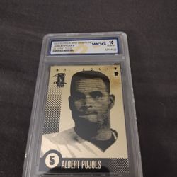 ALBERT PUJOLS 23 Karat Gold Collector Card