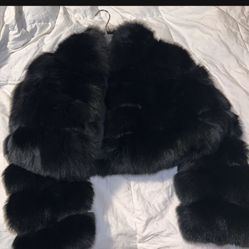 Genuine Fox Fur Coat