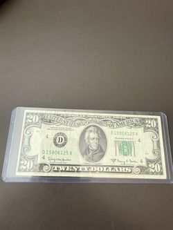 1963 A $20 Bank Note Cleveland Ohio