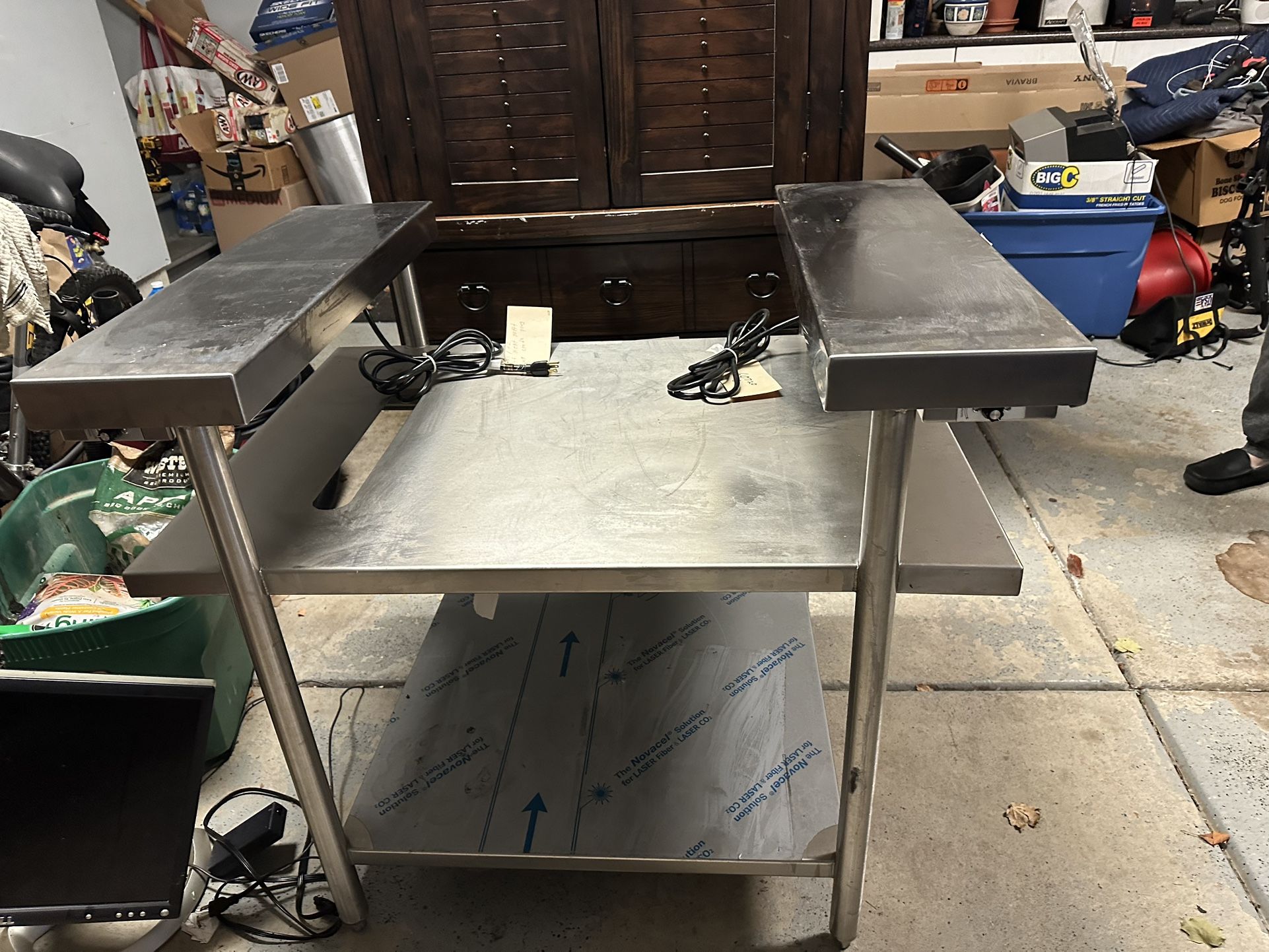 Stainless Steel Warming Table