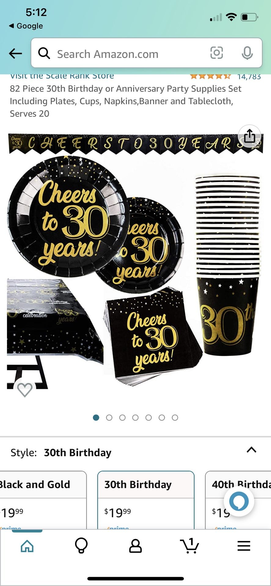 30 Theme Party Supplies