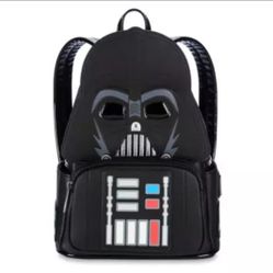 Disney Parks Star Wars Darth Vader GLOW IN THE DARK Backpack Loungefly 2023