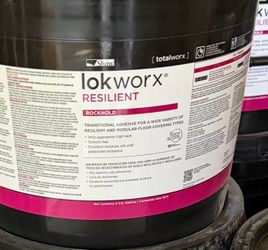 NEW Shaw LokWorx RockHold Flooring Adhesive 4 Gallon Bucket