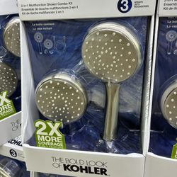 Kohler 2-in-1 Multifunction Shower Combo Kit 