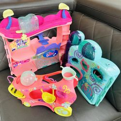 Littlest Pet Shop Adoption Center Playset Lot