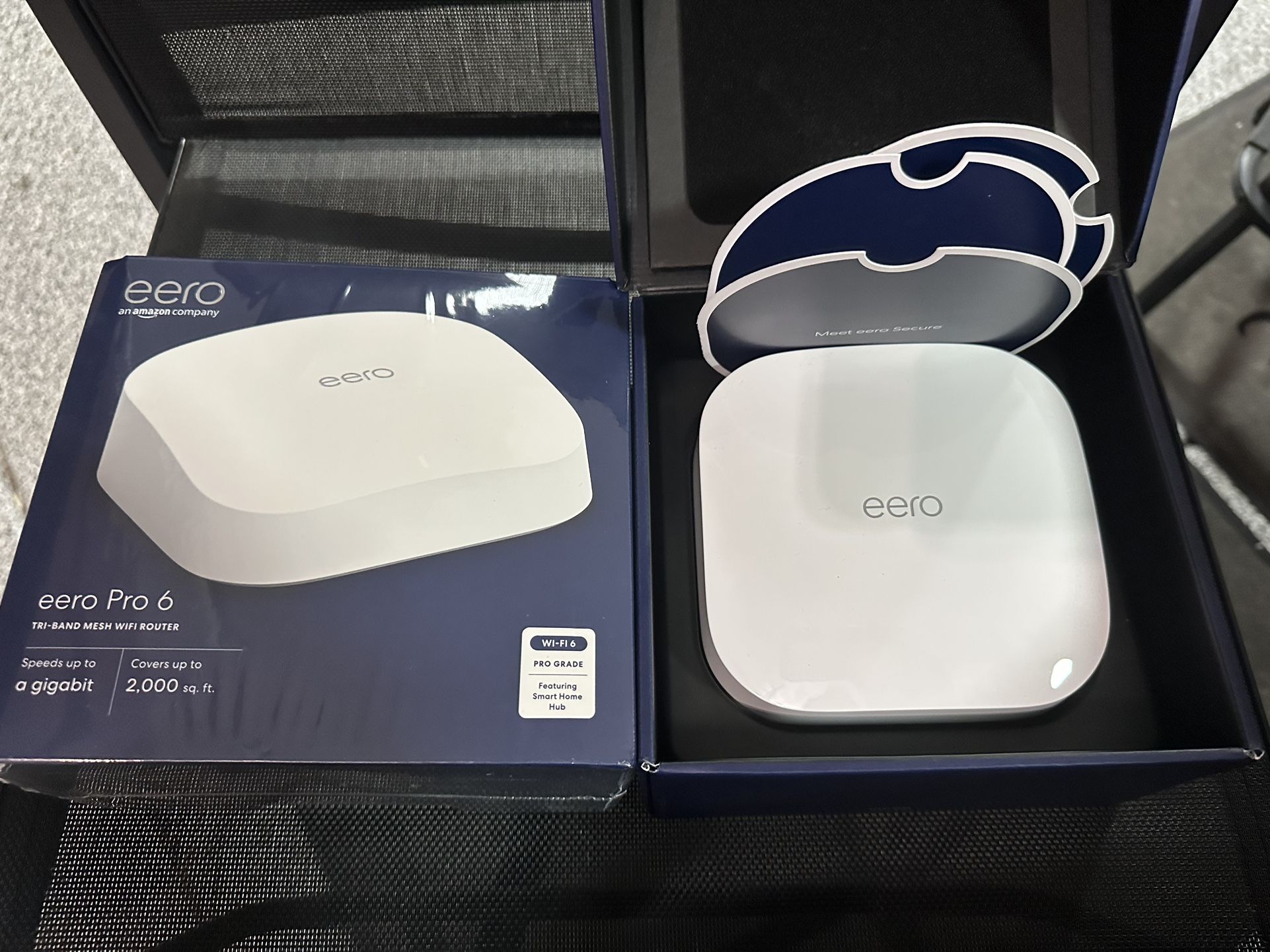 2 eero Pro 6 WiFi Routers