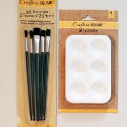 NEW Paint Brushes and Palettes