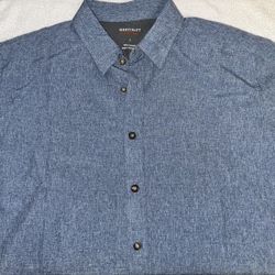 Size Large Short Sleeve Collar Shirt