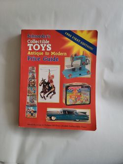 1995 SCHROEDER'S Collectible Toys Antique to Modern Price Guide First Edition