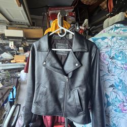 Women's Essential Faux Leather Moto Jacket