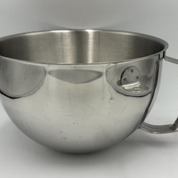 KitchenAid 5.5 Quart Mixer Bowl Only Stainless Steel Stand Mixer W/Handle