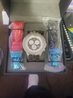 Joe Rodeo 3.15 Ct Real Diamond Watch