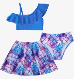 7-8 years old Girls Swimsuit Toddler Bathing Suit