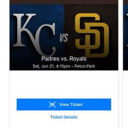 Padres Vs Royals