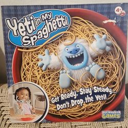 YETI IN MY SPAGHETTI, FUN GAME FOR LITTLE ONES