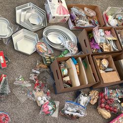 Premium Cake Pans and Supplies, Seasonal Decorations with travel boxes.