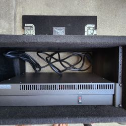 MACKIE POWER SUPPLY  FOR MIXER MACKIE 24.8 OR MACKIE 32.8 + 5U AUDIO RACK - EXCELLENT CONDITION