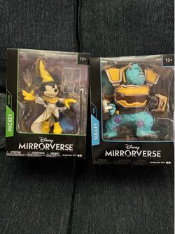 Mickey and sulley mirrorverse