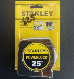 Stanley Powerlock 25ft Tape Measure
