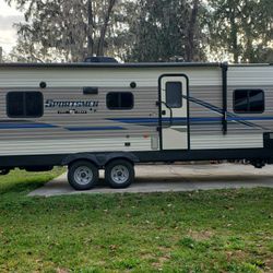 KZ Sportsmen Toy Hauler Camper  25'