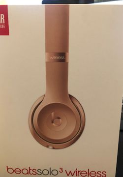 Beats Solo 3 Wireless- Rose Gold