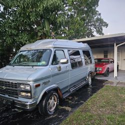 95'Chevy G20 High Top Conversion Van