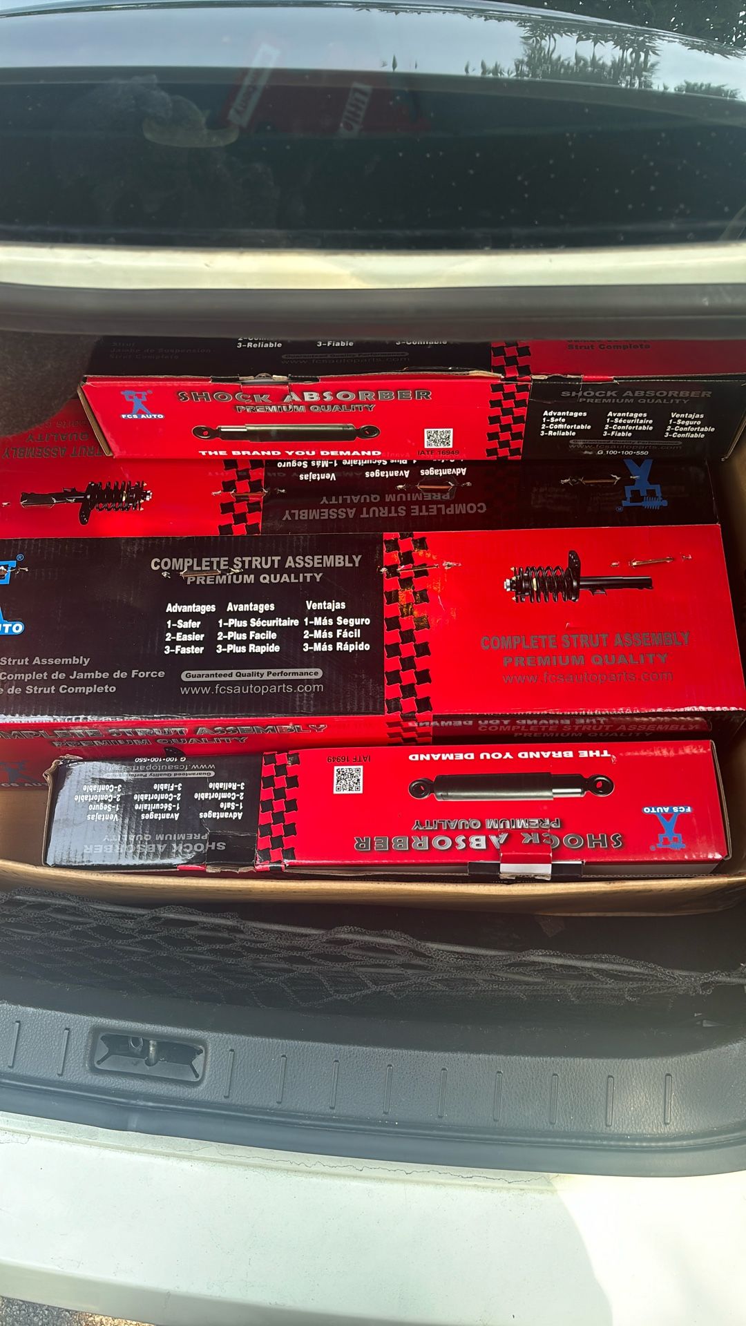 Front & Back Shocks RWD