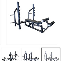 Bench Press 3 In 1 Incline, Decline & Flat Heavy Duty